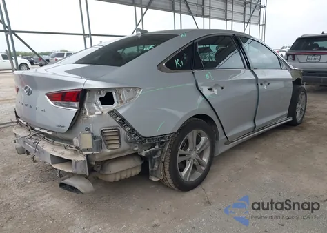2018 Hyundai Sonata Sport z USA, uszkodzony, nr VIN 5NPE34AF6JH667635